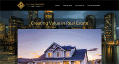Desktop Screenshot of capitalpropertyventures.com